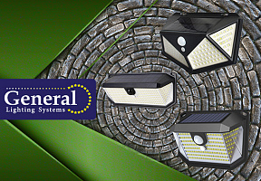 Светильники на солнечной батарее с инфракрасным датчиком движения